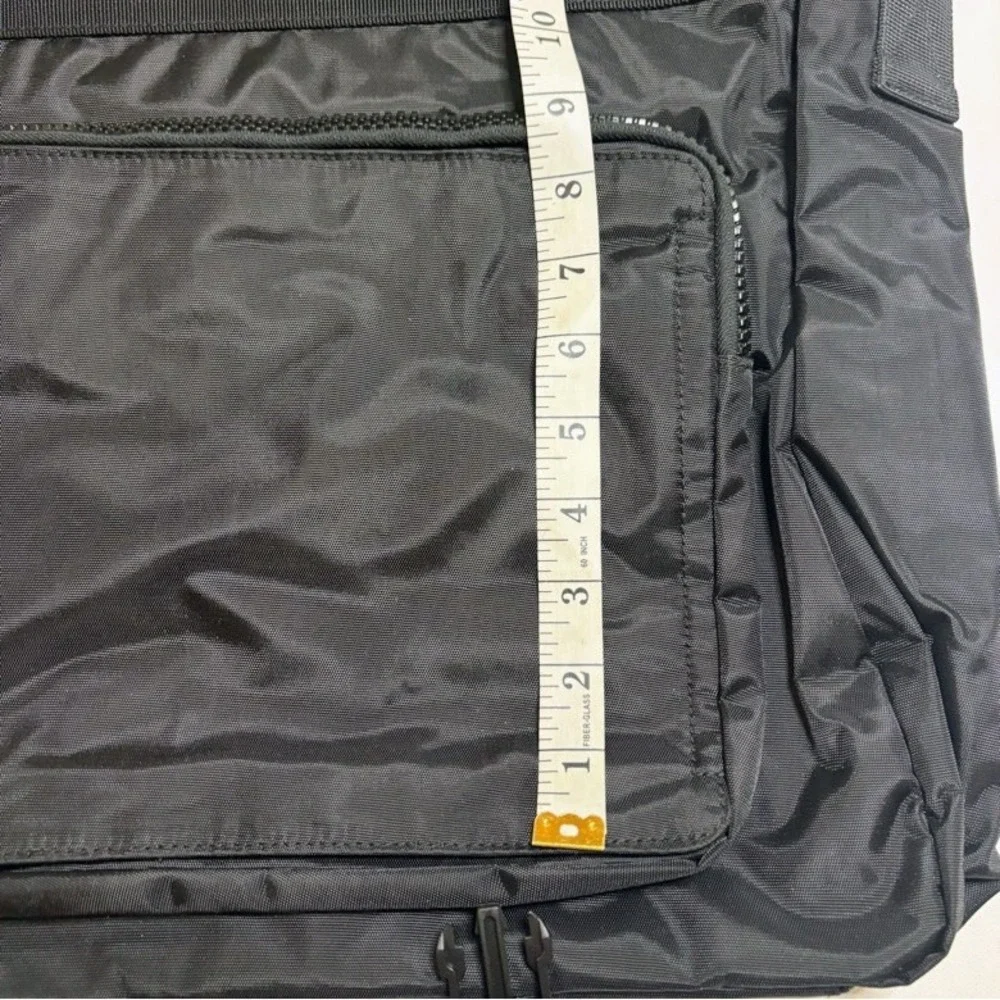 Ralph Lauren POLO Jeans Co Large Laptop Black Nylon Messenger Bag Unisex Satchel